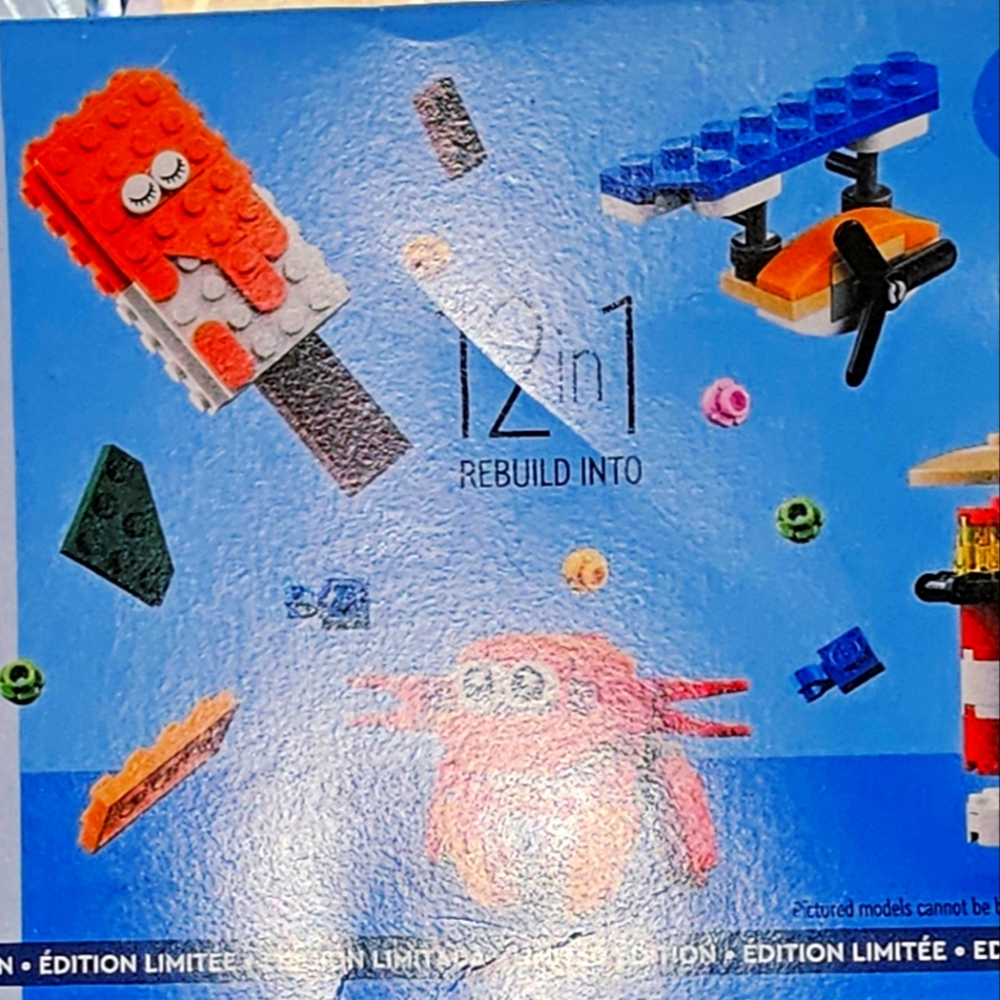 Lego 12-in-1 Creative Building Set - Red, Blue, Orange